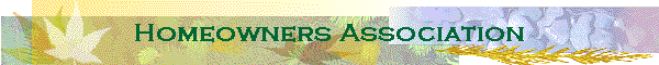 Homeowners Association